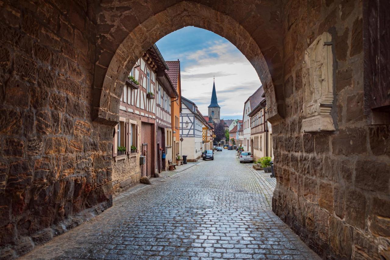 Fraenkische Landherberge, Hotel Garni Sesslach エクステリア 写真